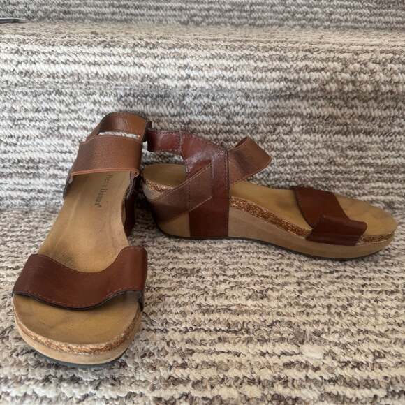Pierre Dumas Shoes - Pierre Dumas Chantal 2 Women's Whiskey Wedge Platform Sandals